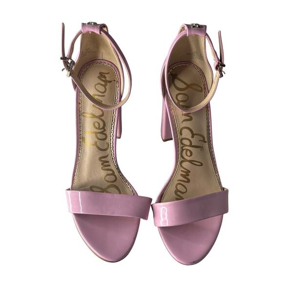Sam Edelman Yaro Sandals Pink Orchid Size 8.5 - Picture 4 of 8